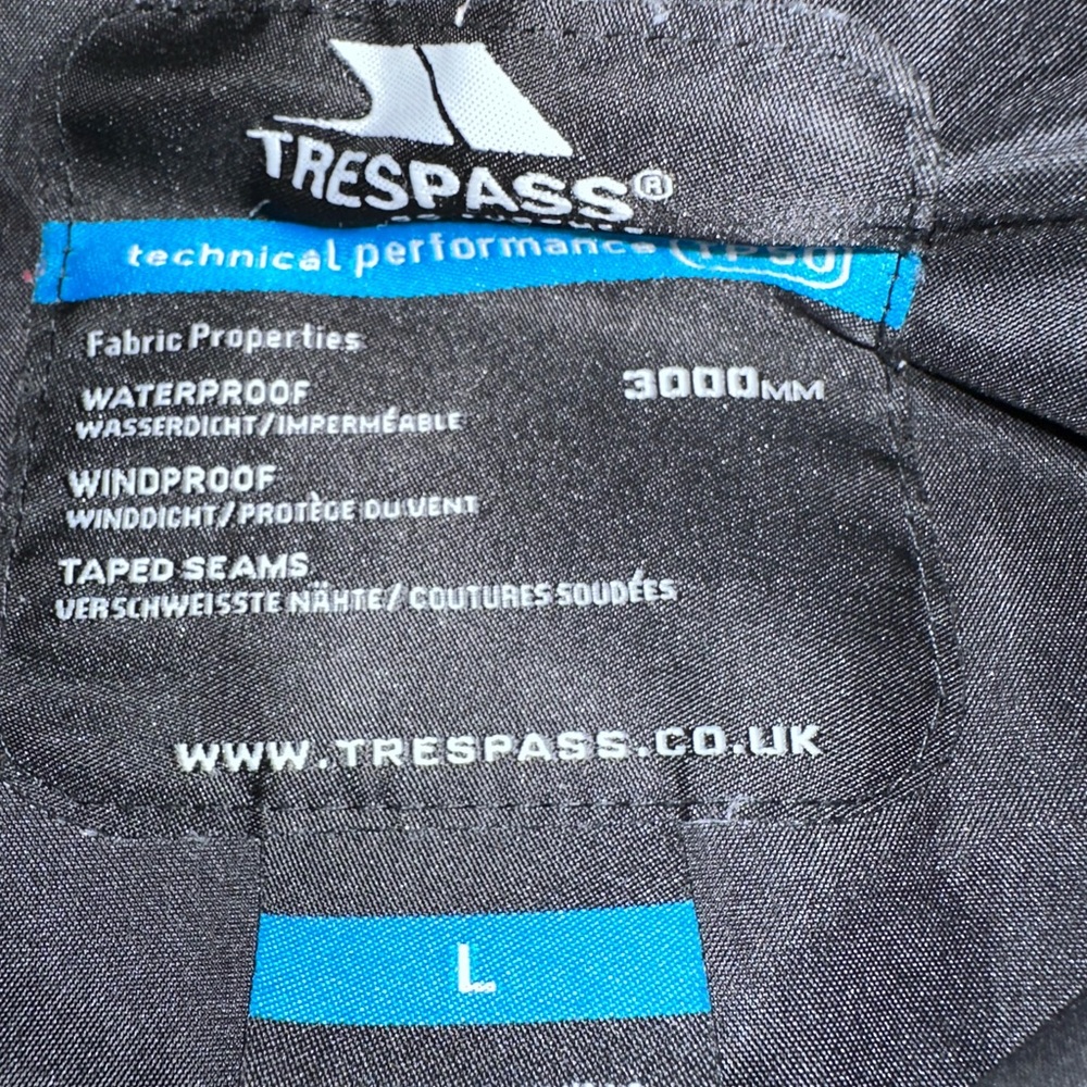 Trespass Black Performance Jacket - image 3